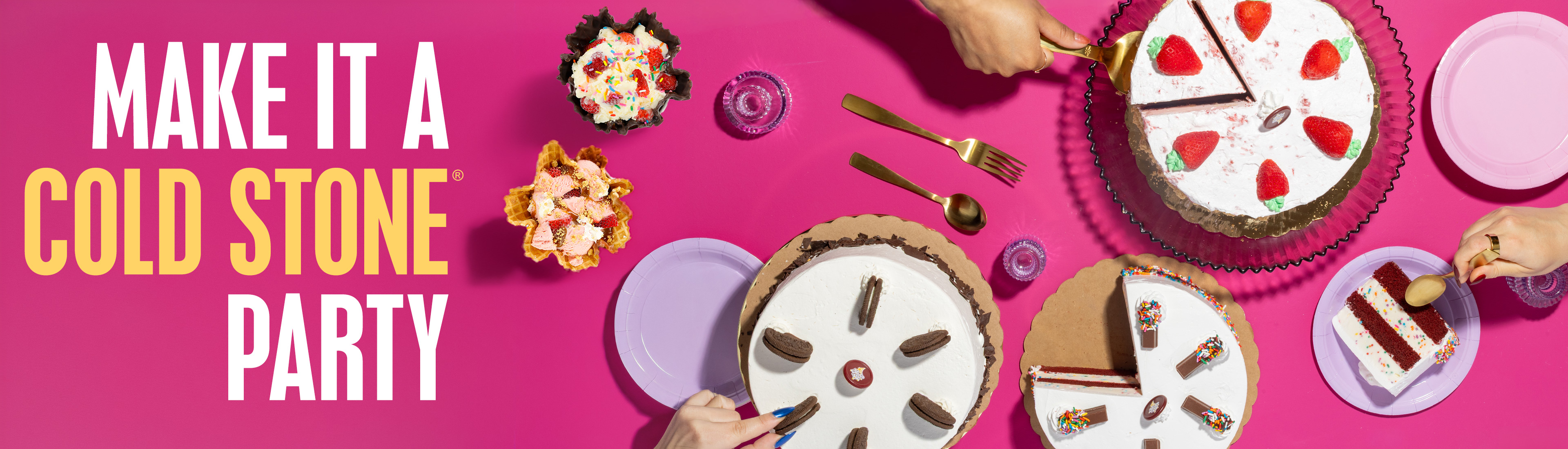 Spread of Cold Stone Creamery producst
