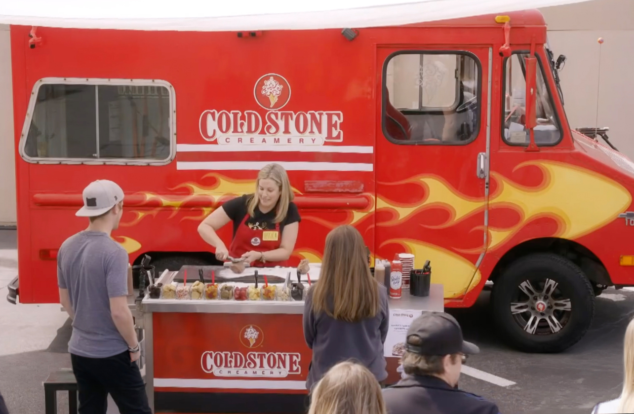 Cold Stone food truck